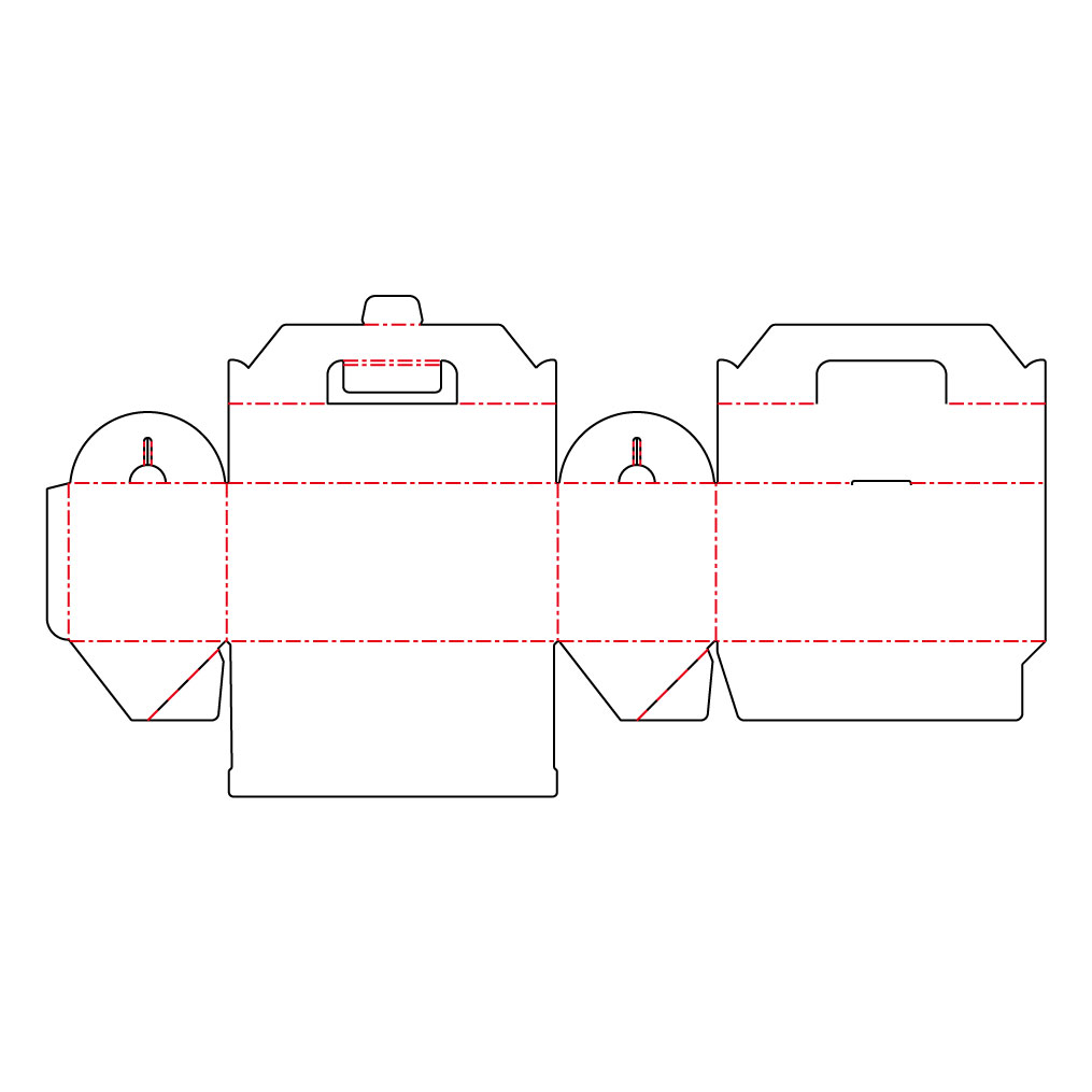 一般的なキャラメル式の箱です。